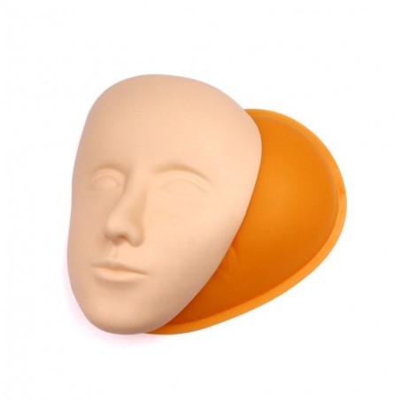 Supporto in Plastica per Viso in Silicone