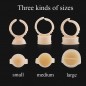 Anello da inchiostro monouso in silicone 100pz