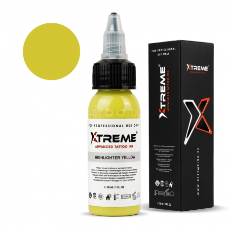 Xtreme tattoo ink - HIGHLIGHTER YELLOW